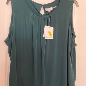 Calvin Klein pleated cami